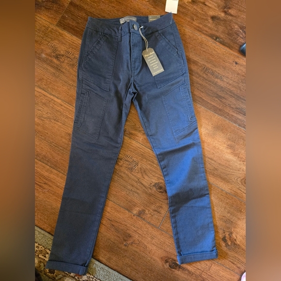 New Wit And Wisdom Blue Pants Size 0x27 - Picture 1 of 5
